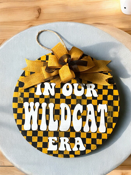 In Our Wildcat Era Door Hanger